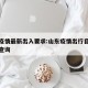 山东疫情最新出入要求:山东疫情出行目的地政策查询
