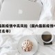 中国最新疫情中高风险（国内最新疫情中高风险地区名单）