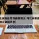 【河北安新县疫情最新情况/河北安新县疫情最新情况最新消息】